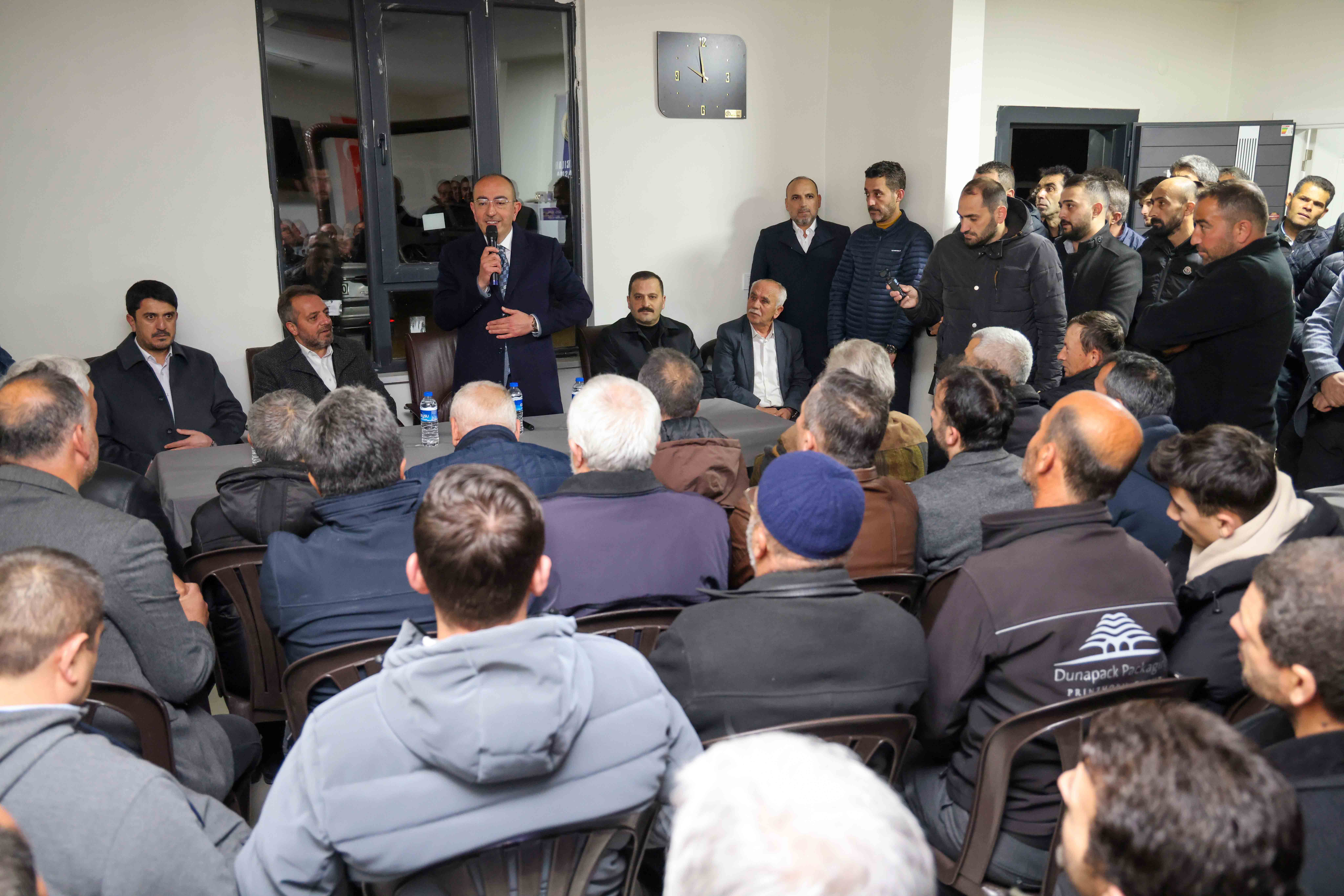 "Her bir mahallemizde emeğimiz var"