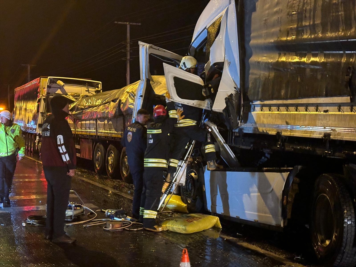 Akşehir'de zincirleme kaza