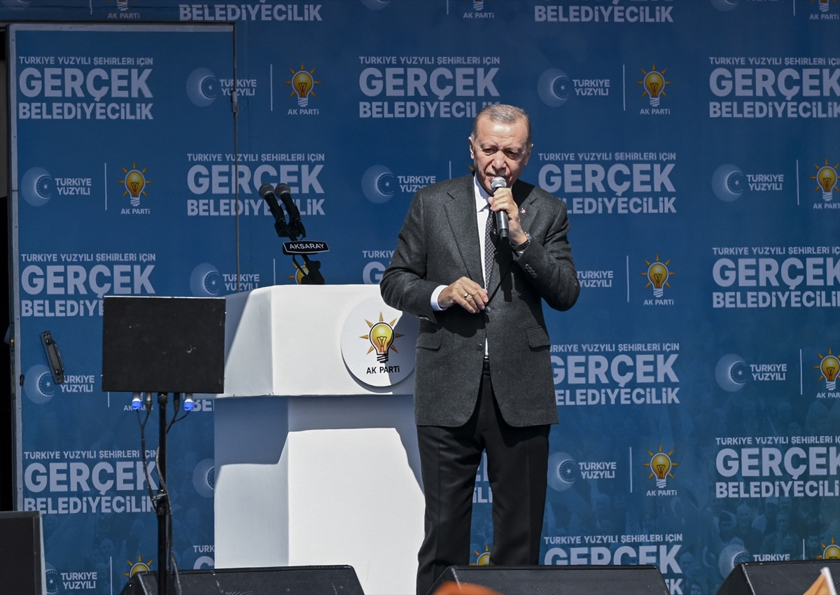 Cumhurbaşkanı Erdoğan Aksaray'da konuştu