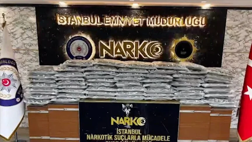 Tonlarca uyuşturucu yakalandı