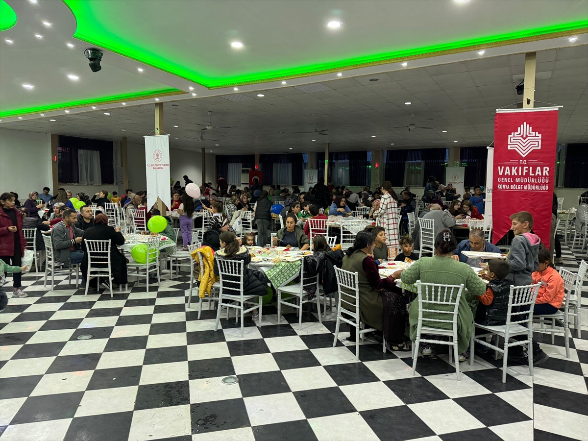Aksaray'da iftar programı düzenlendi