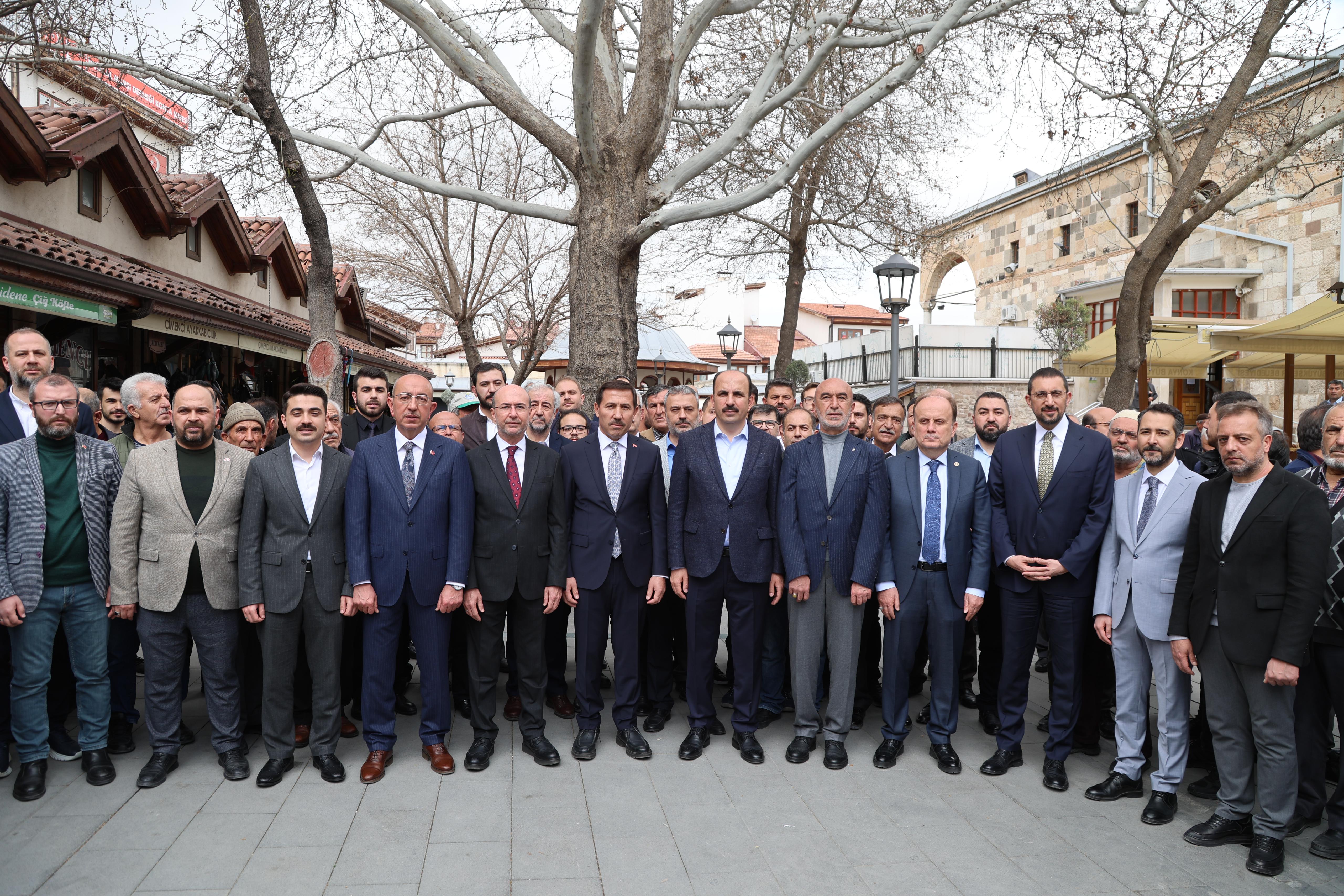 Başkanlar Konyalılardan destek istedi