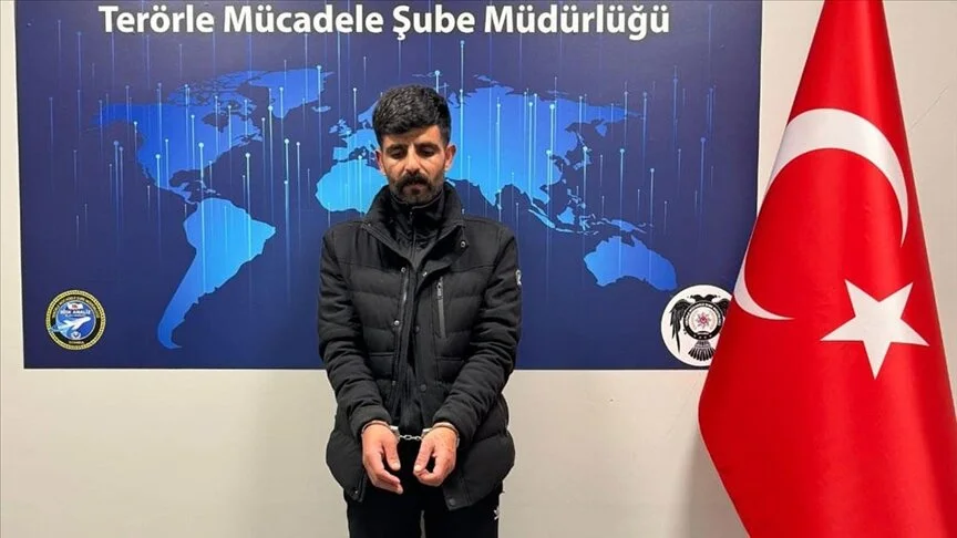 PKK'lı terörist Fransa'dan Türkiye'ye getirildi
