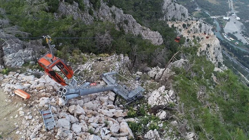 Teleferik kazasıyla ilgili inceleme sürüyor