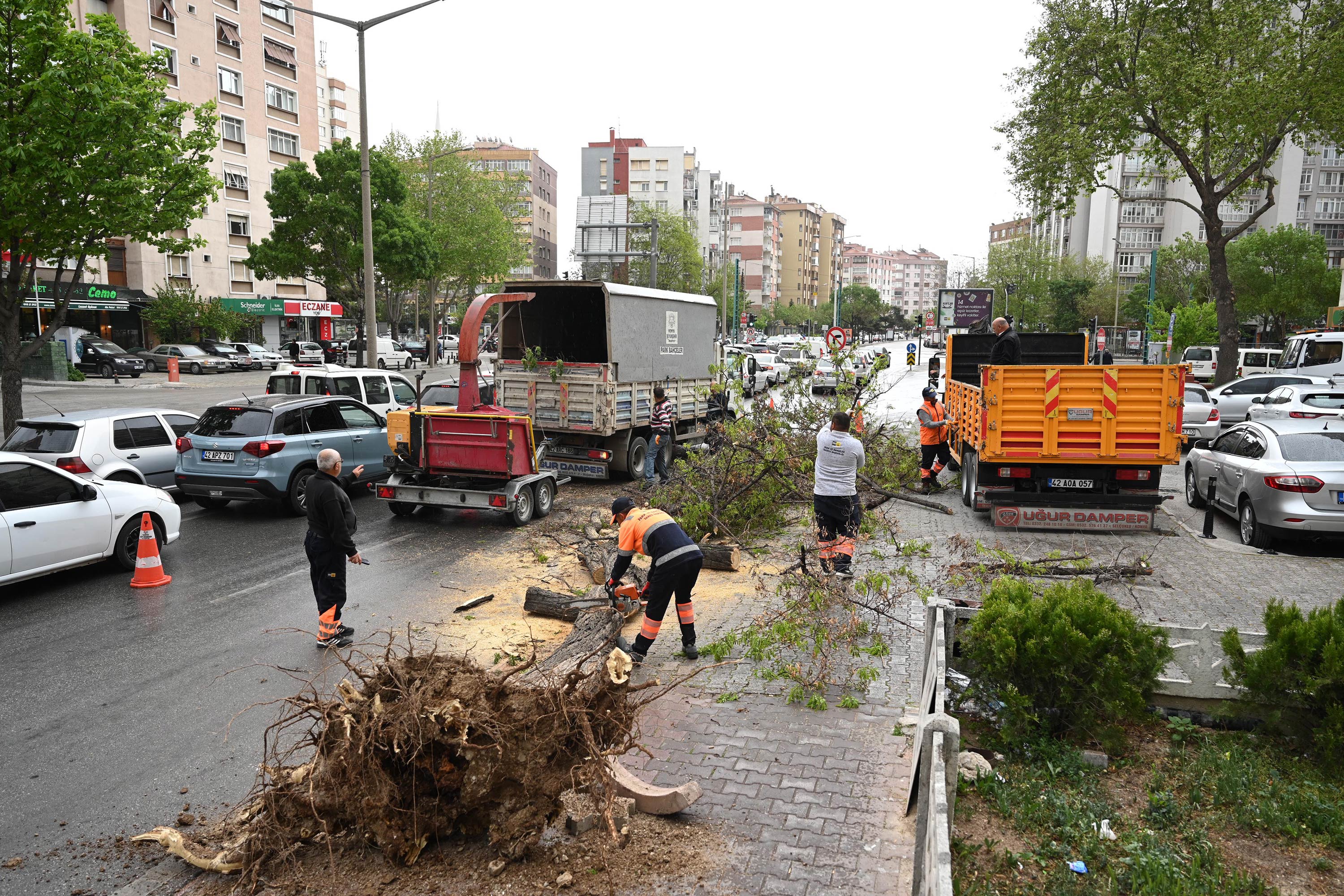 Ekipler teyakkuz halinde