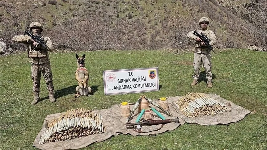 Mağara ve sığınaklar imha edildi
