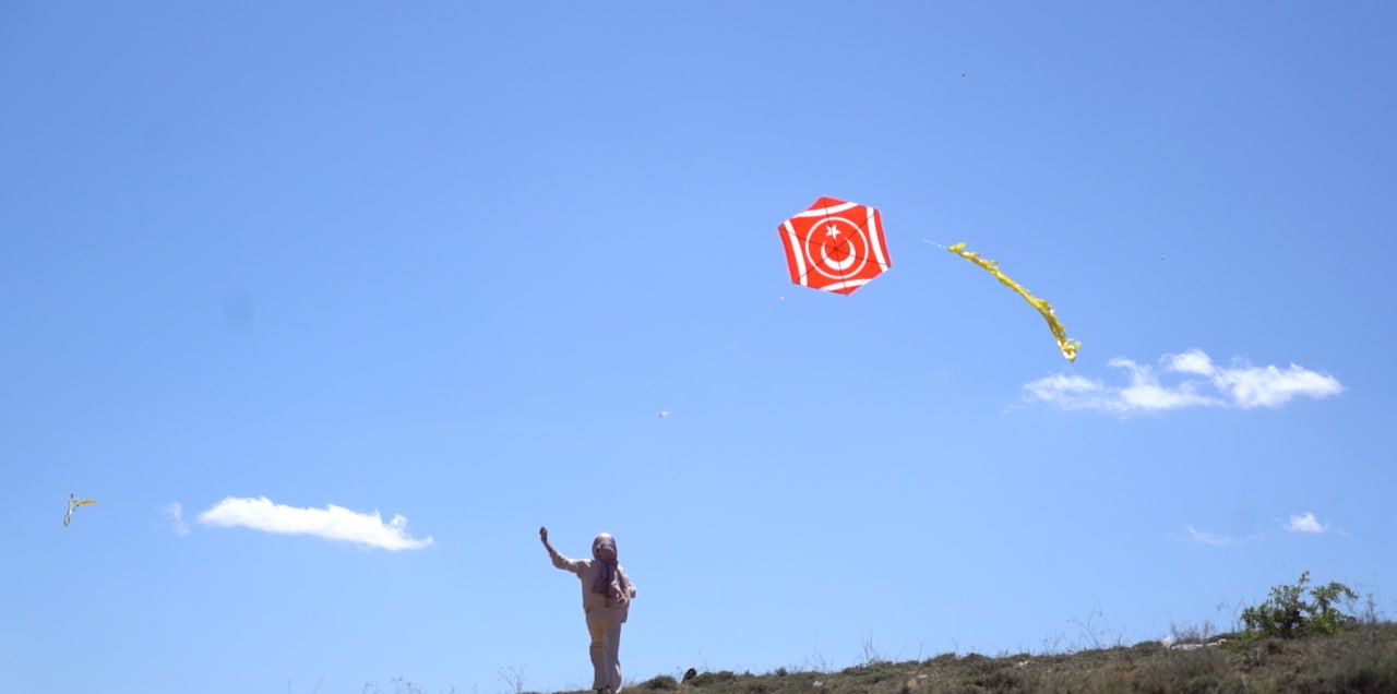 Bilgehaneler'de uçurtma şenliği
