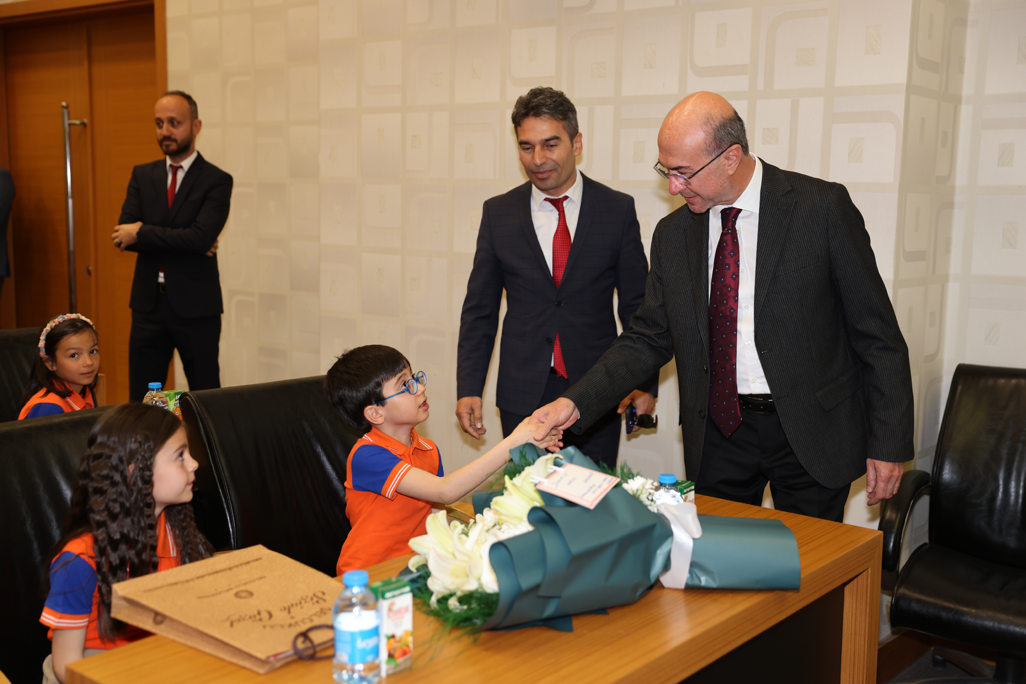 Okullar Başkan Pekyatırmacı'yı ziyaret etti