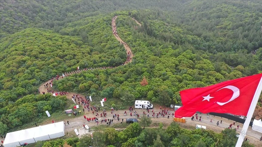 57. Alay Vefa Yürüyüşü yapıldı