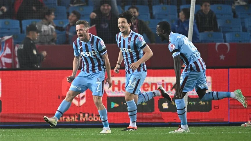 Trabzonspor avantajı kaptı