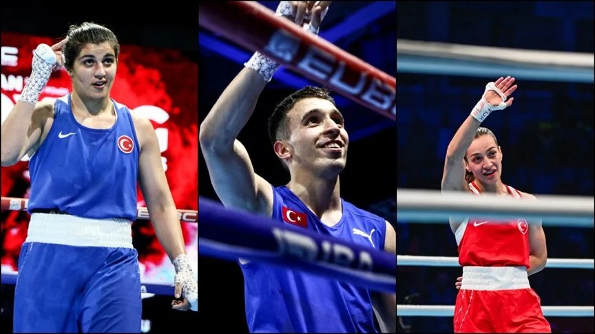 Milli boksörlerimiz Avrupa şampiyonasında finalde