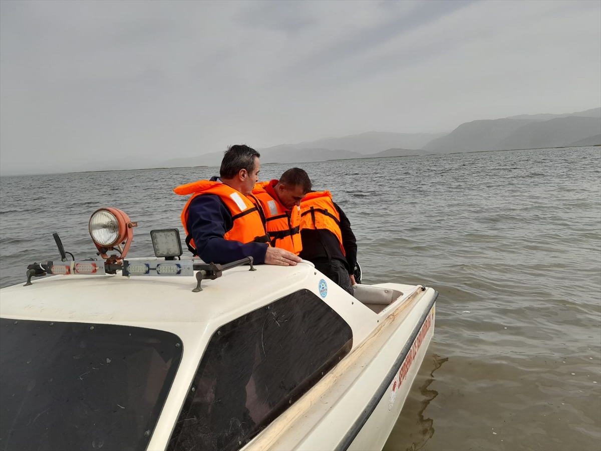 Suğla Gölü'nde yasak denetimi