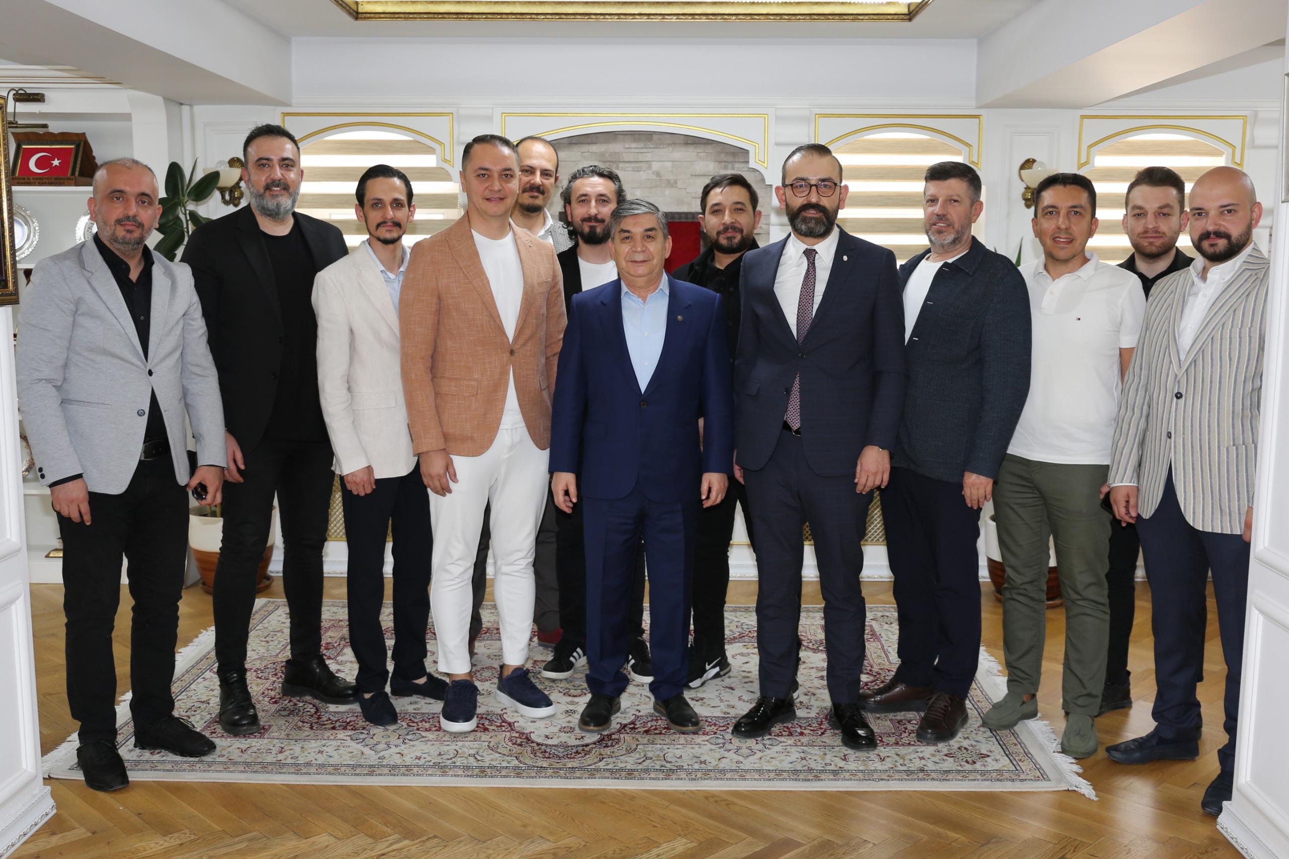 Konya Galatasaraylılar Derneği'nden Karabulut'a ziyaret