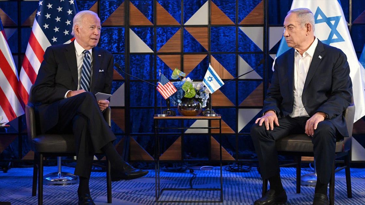 Netanyahu Biden'dan yardım istemiş