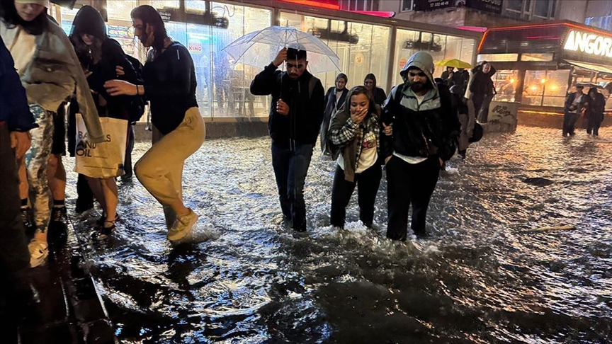 Ankara'da sel felaketi
