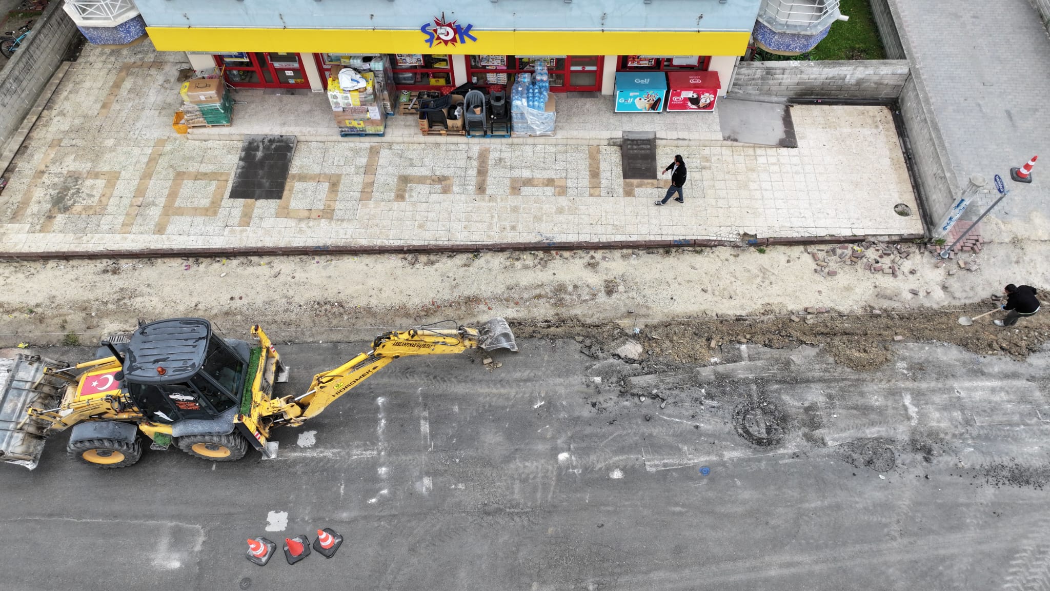 Konya'da altyapı çalışmaları sürüyor