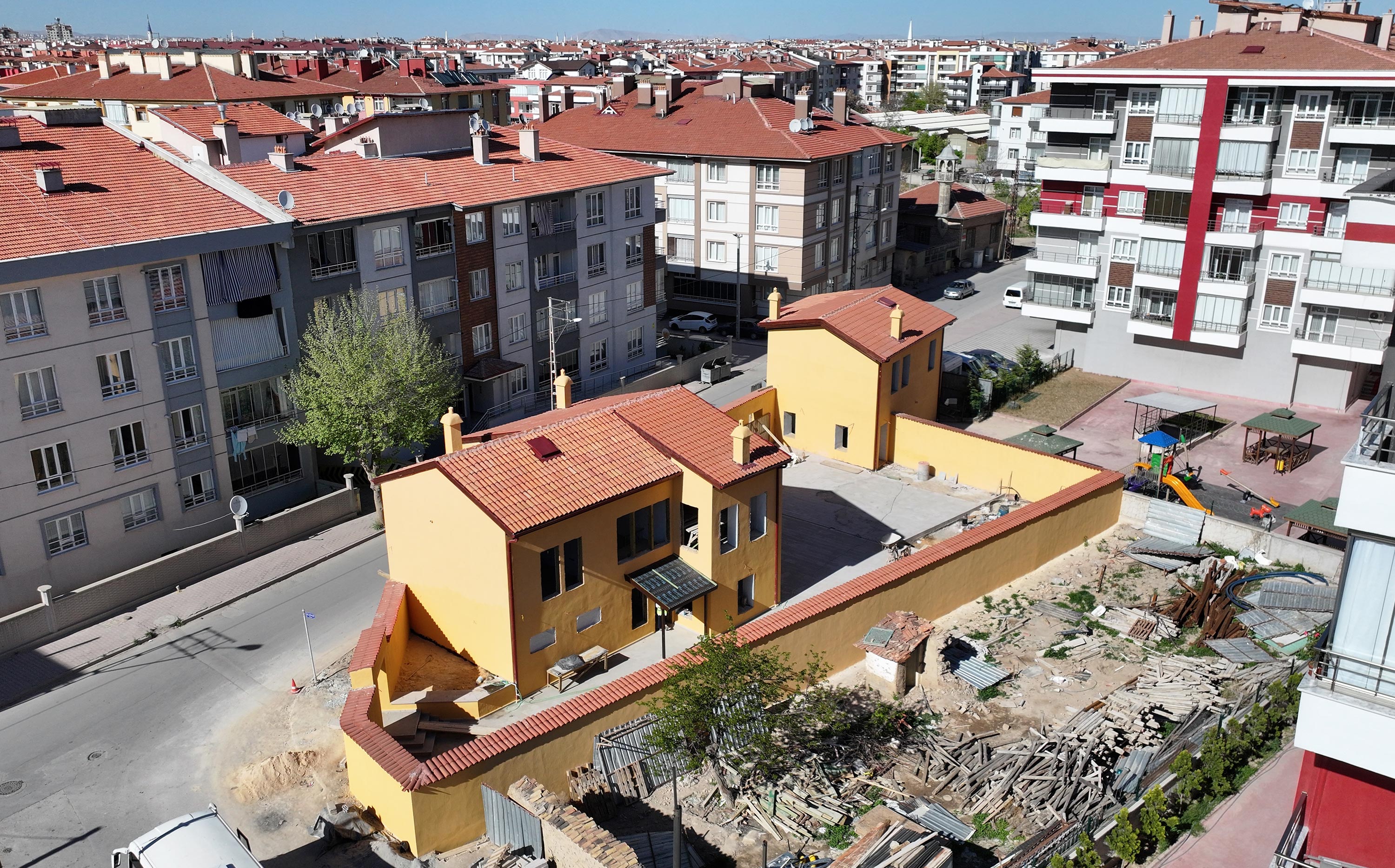 Tarihi evlerin restorasyonu tamamlanıyor