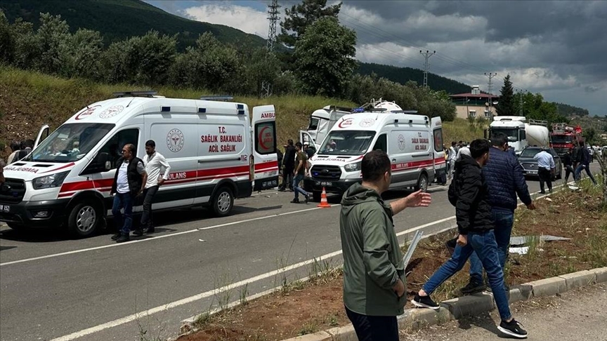 Gaziantep'te katliam gibi kaza !