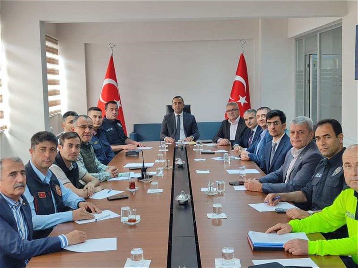 Seydişehir'de güvenlik toplantısı yapıldı