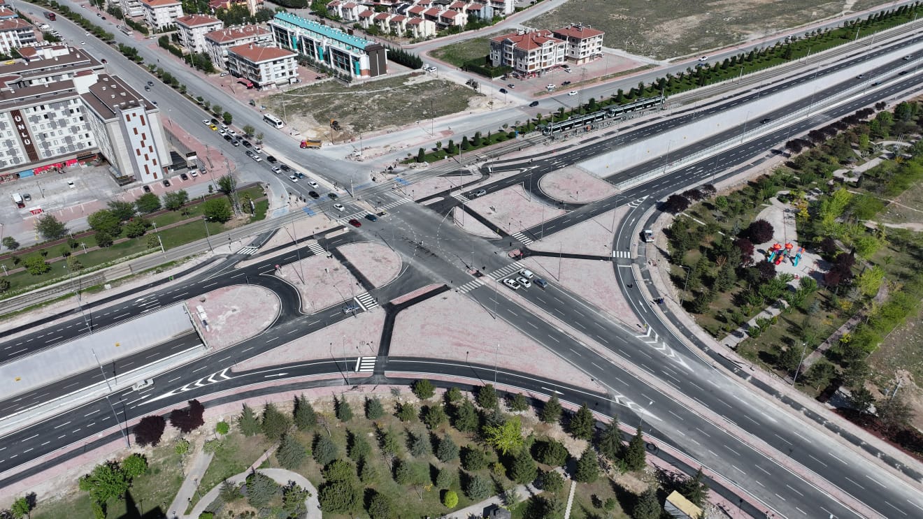 Konya'nın trafiği rahatlıyor