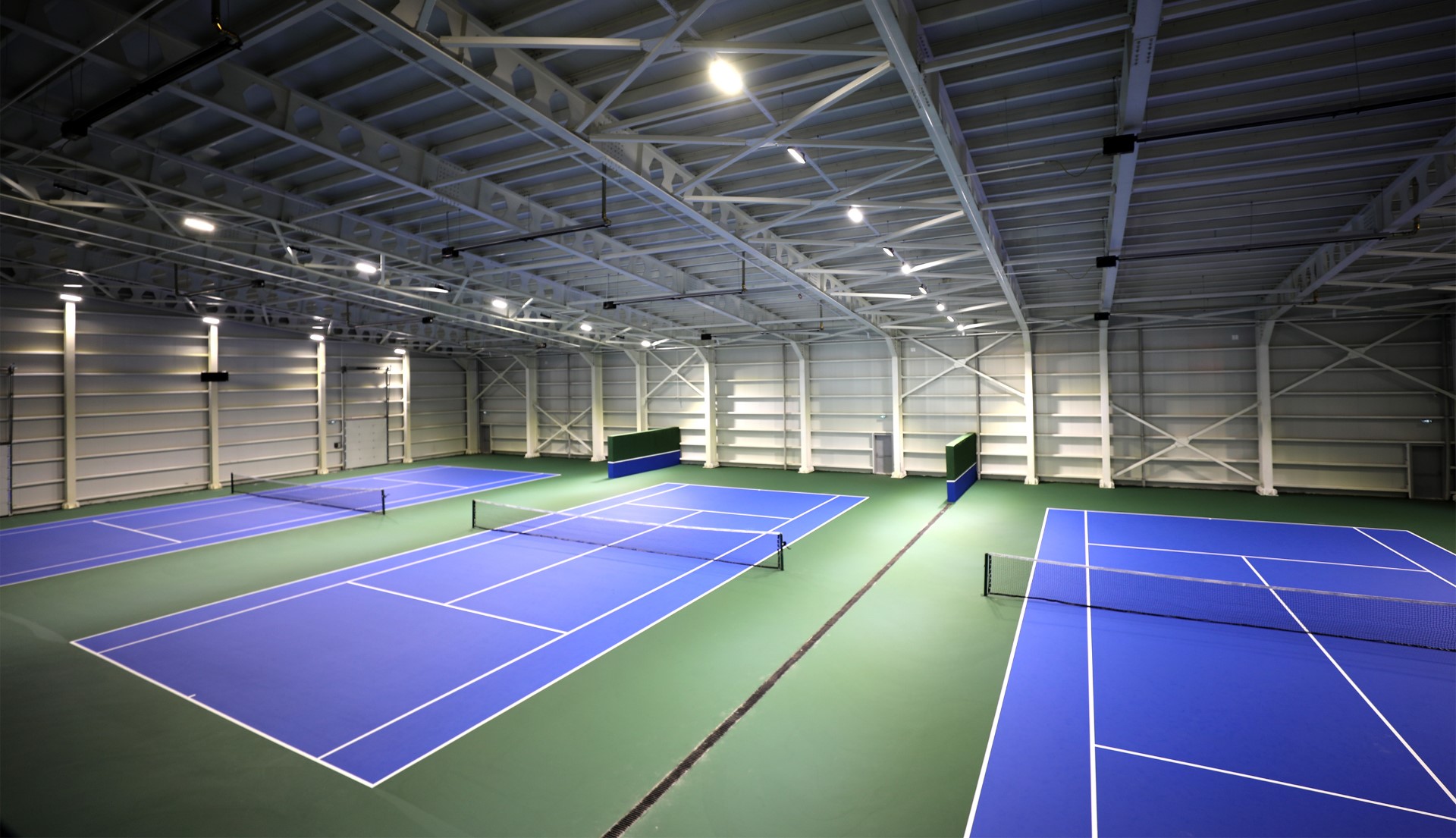 Konya'nın en büyük kapalı tenis kortu