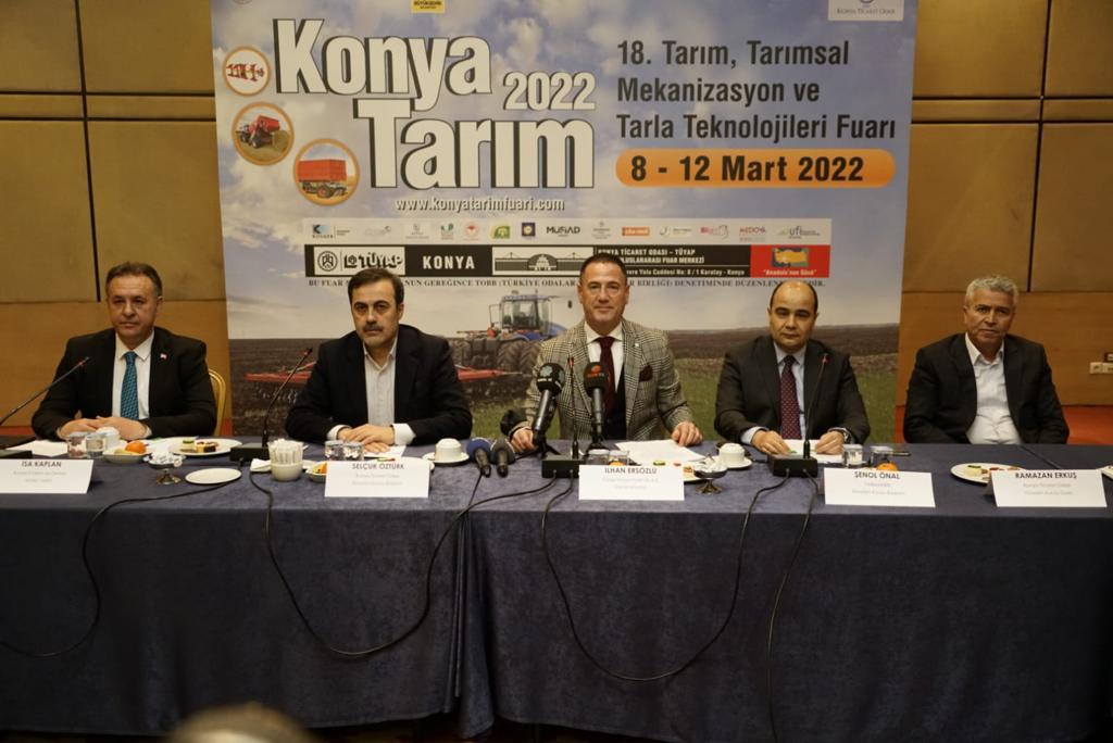 Konya Tarım Fuarı 8 Mart'ta başlıyor