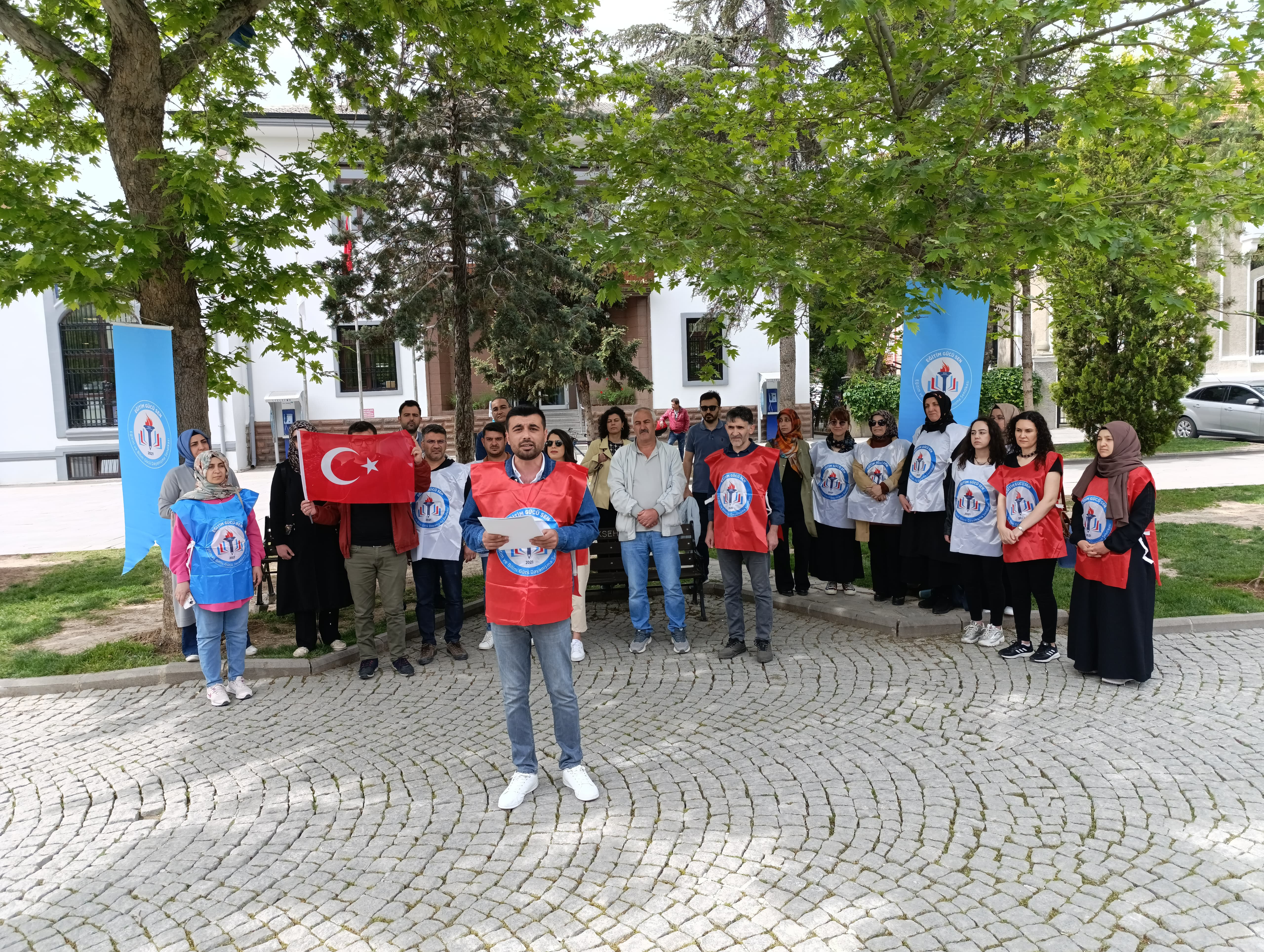 Konya'dan protesto sesleri