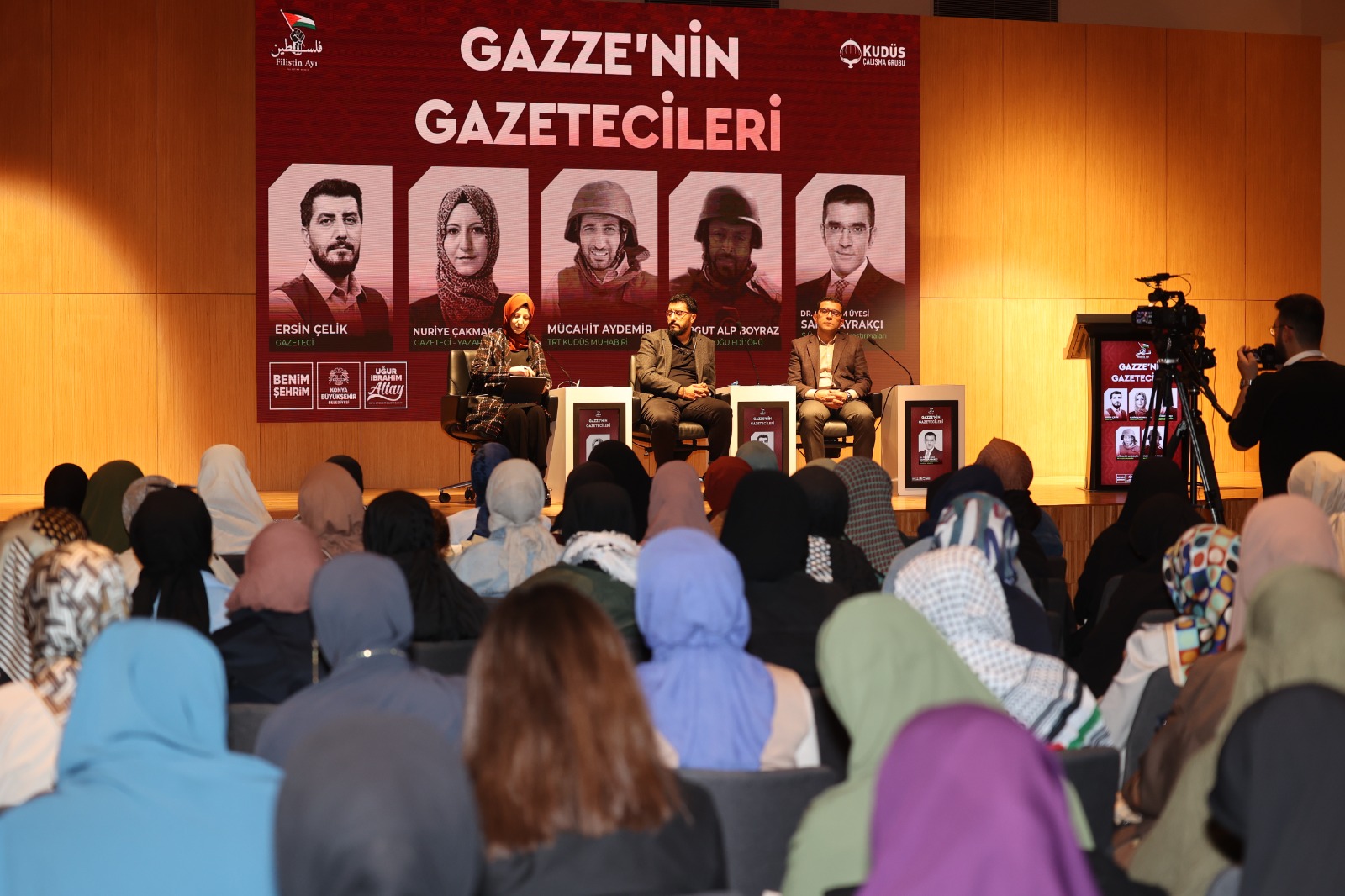 "Gazze'nin Gazetecileri" konferansı düzenlendi