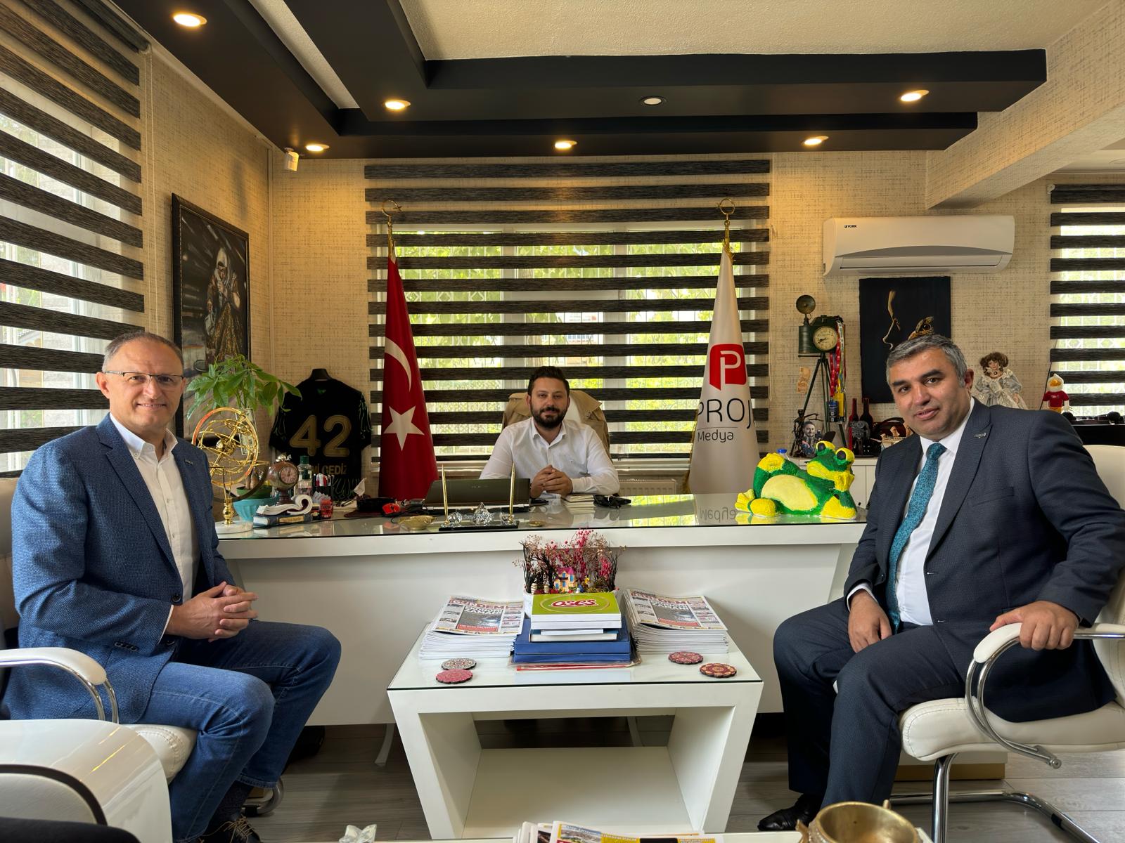 ASKON'dan Konya Gündem'e ziyaret