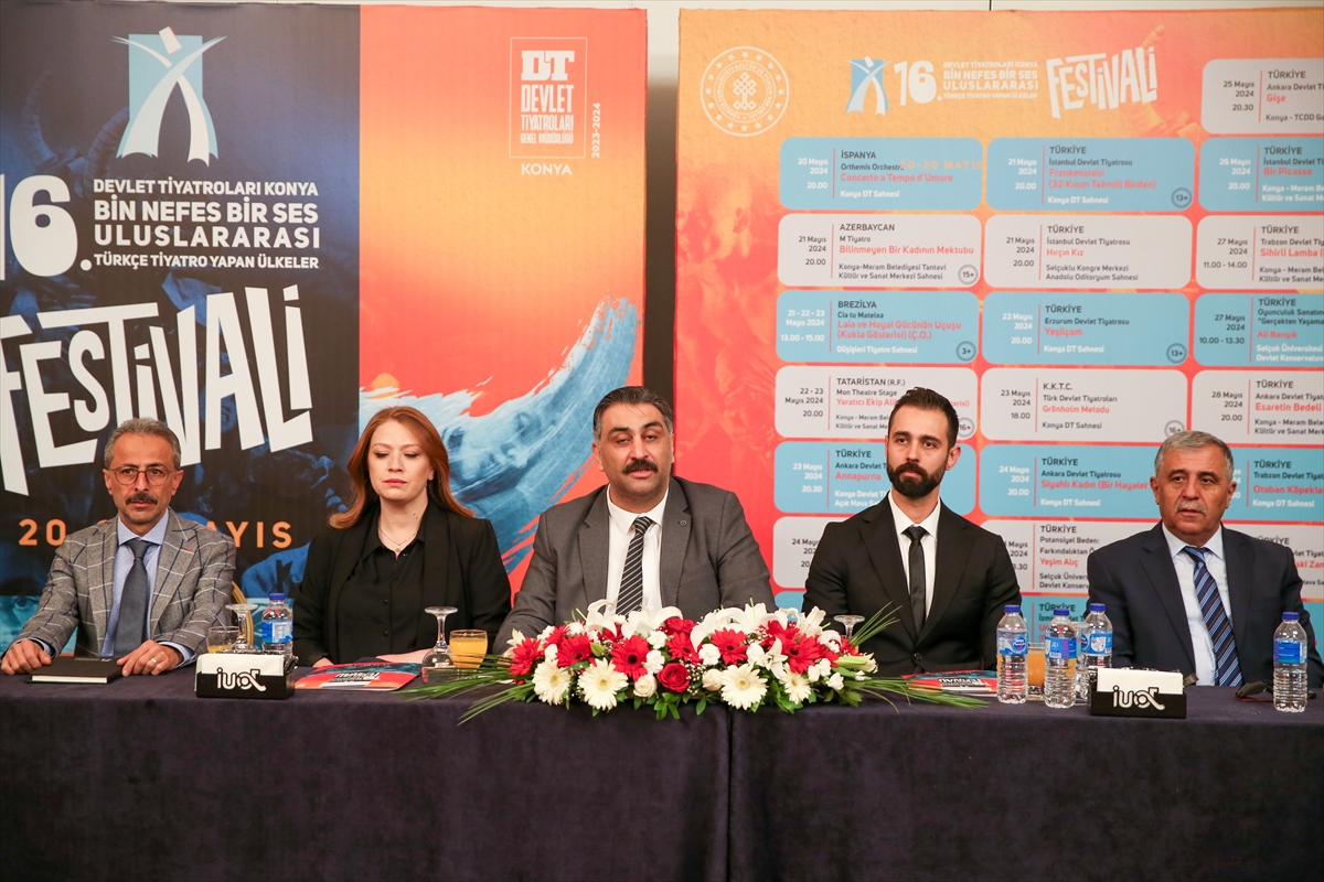 Konya'da uluslararası tiyatro festivali