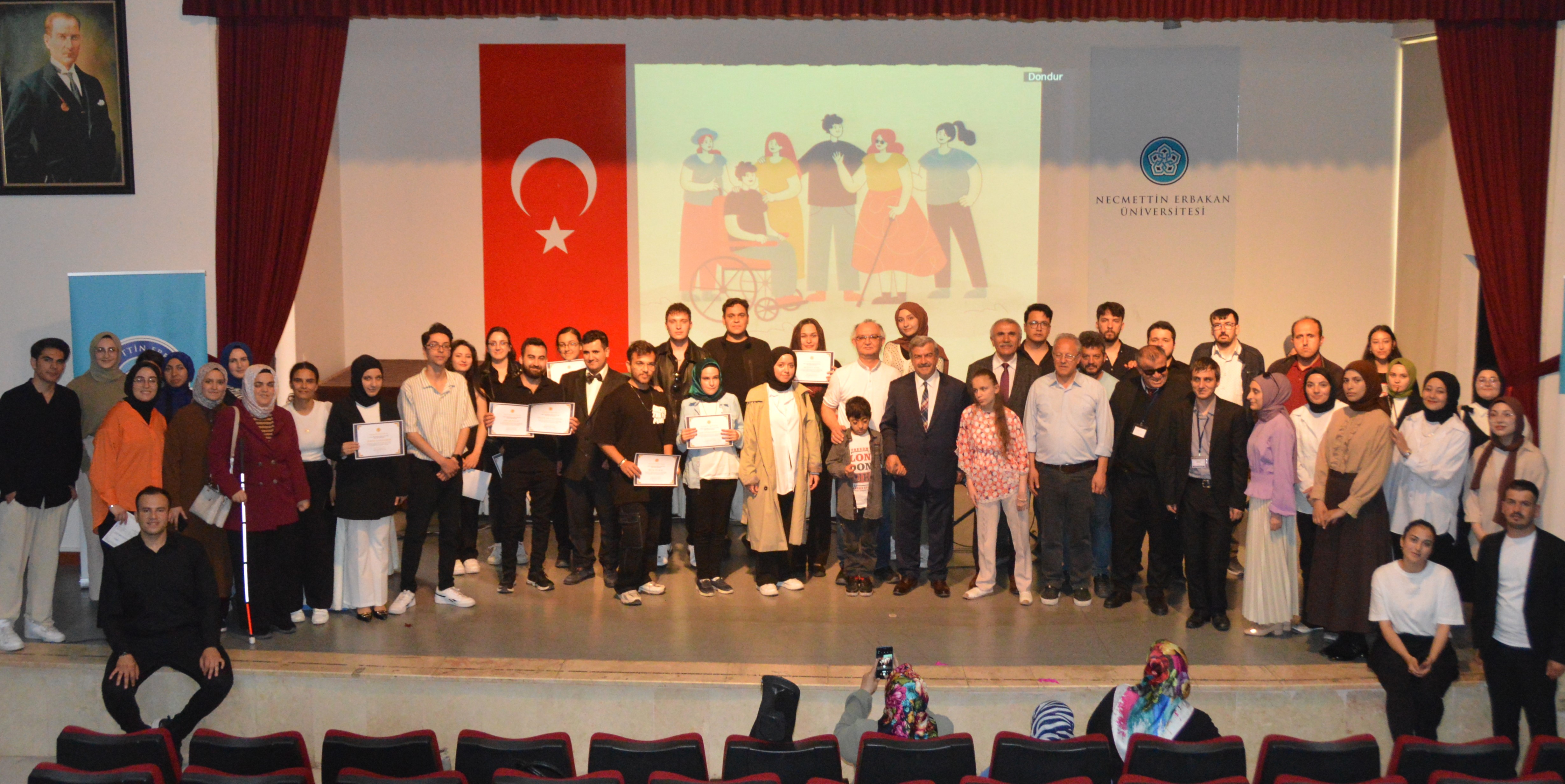 Özel bireyler için program düzenlendi