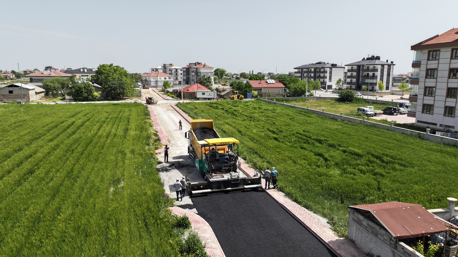 Karatay'da altyapı çalışmaları