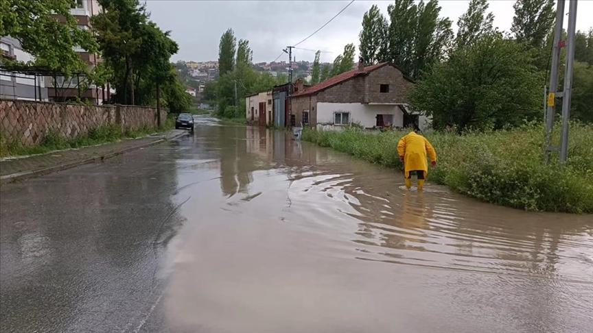 Kayseri'de sel