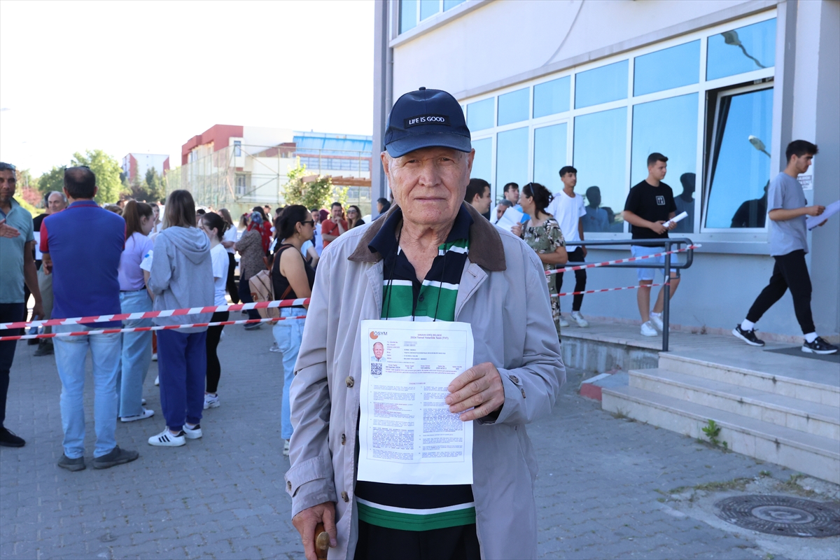 81 yaşında YKS'ye girdi