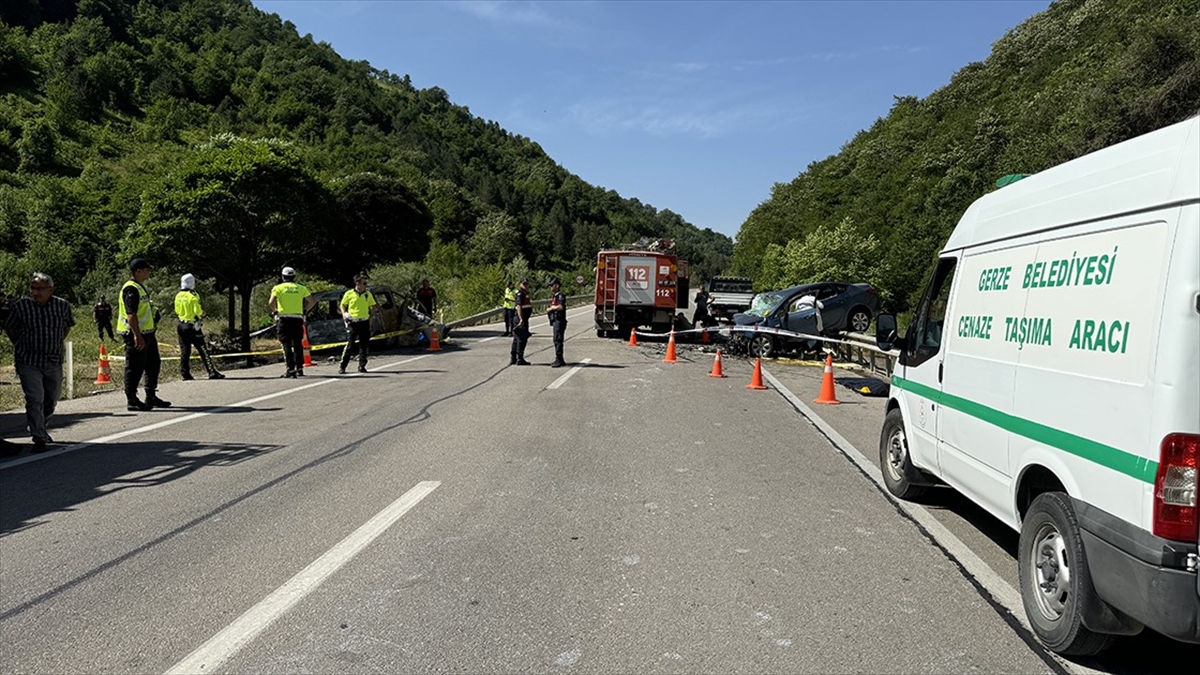 Sinop'ta feci kaza