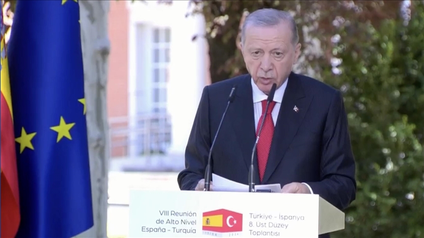 Cumhurbaşkanı Erdoğan'dan açıklamalar