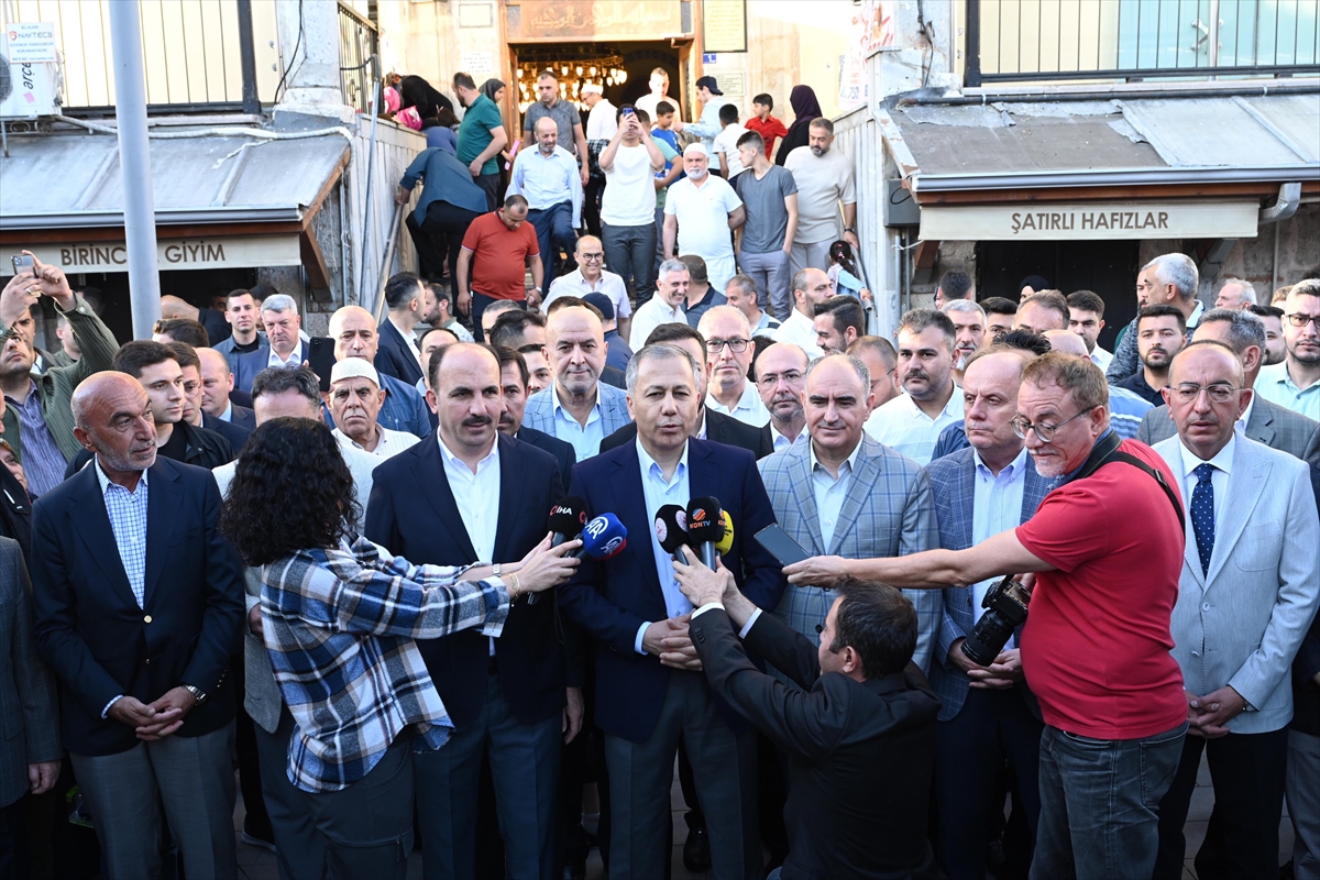 İçişleri Bakanı baba ocağında