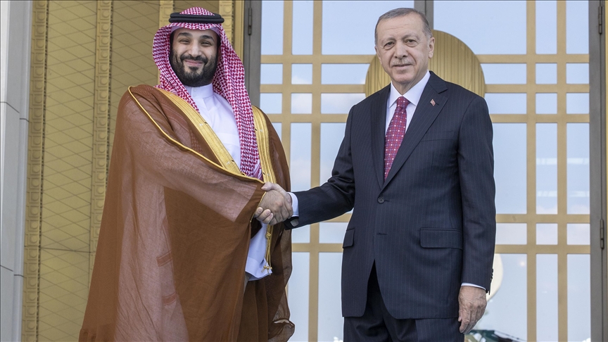Erdoğan Prens Selman ile görüştü