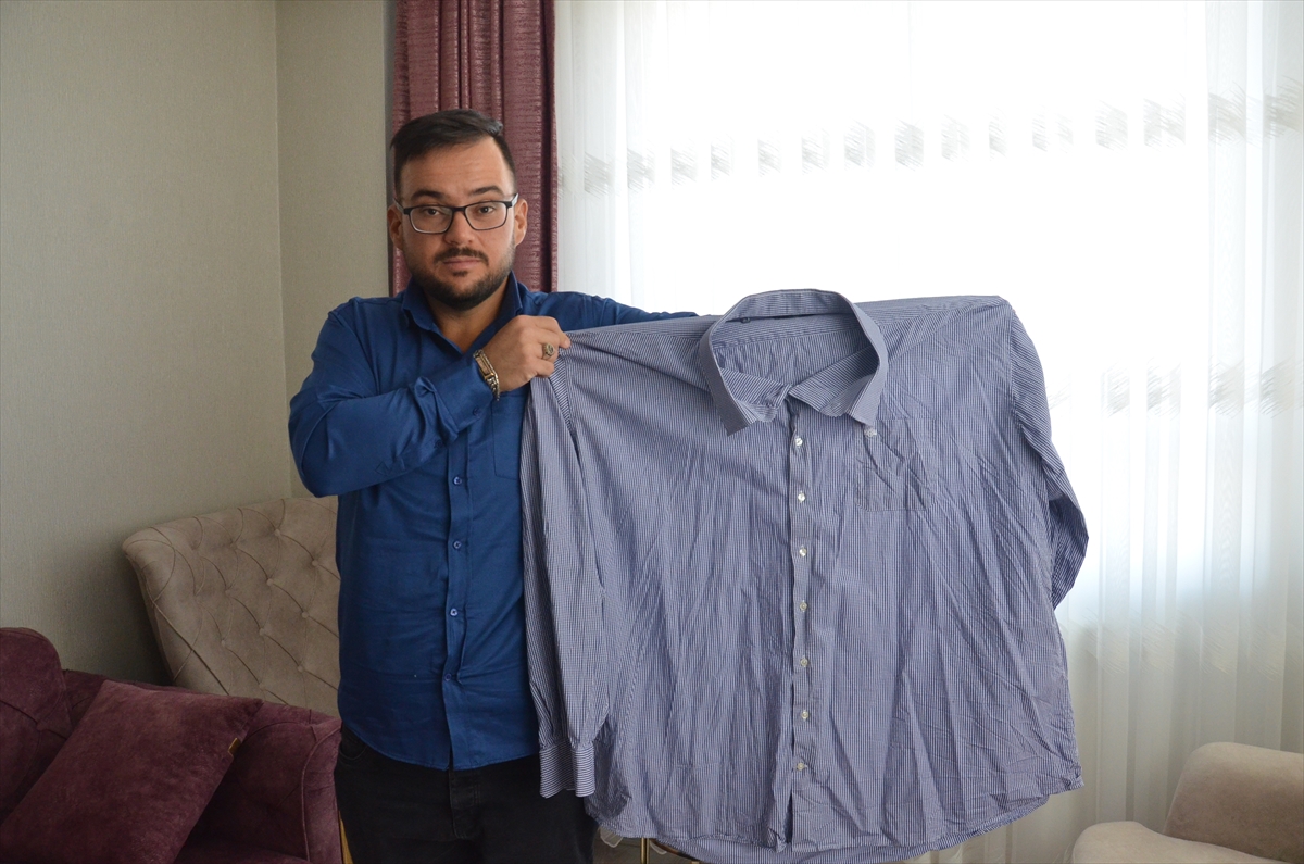 205 kilodan 95 kiloya düştü