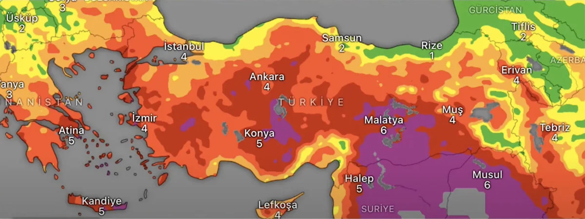 Konya risk haritasında "aşırı tehlikeli" !