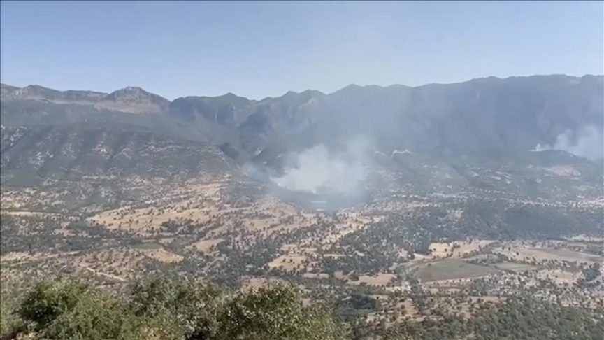 PKK ormanları yakıyor