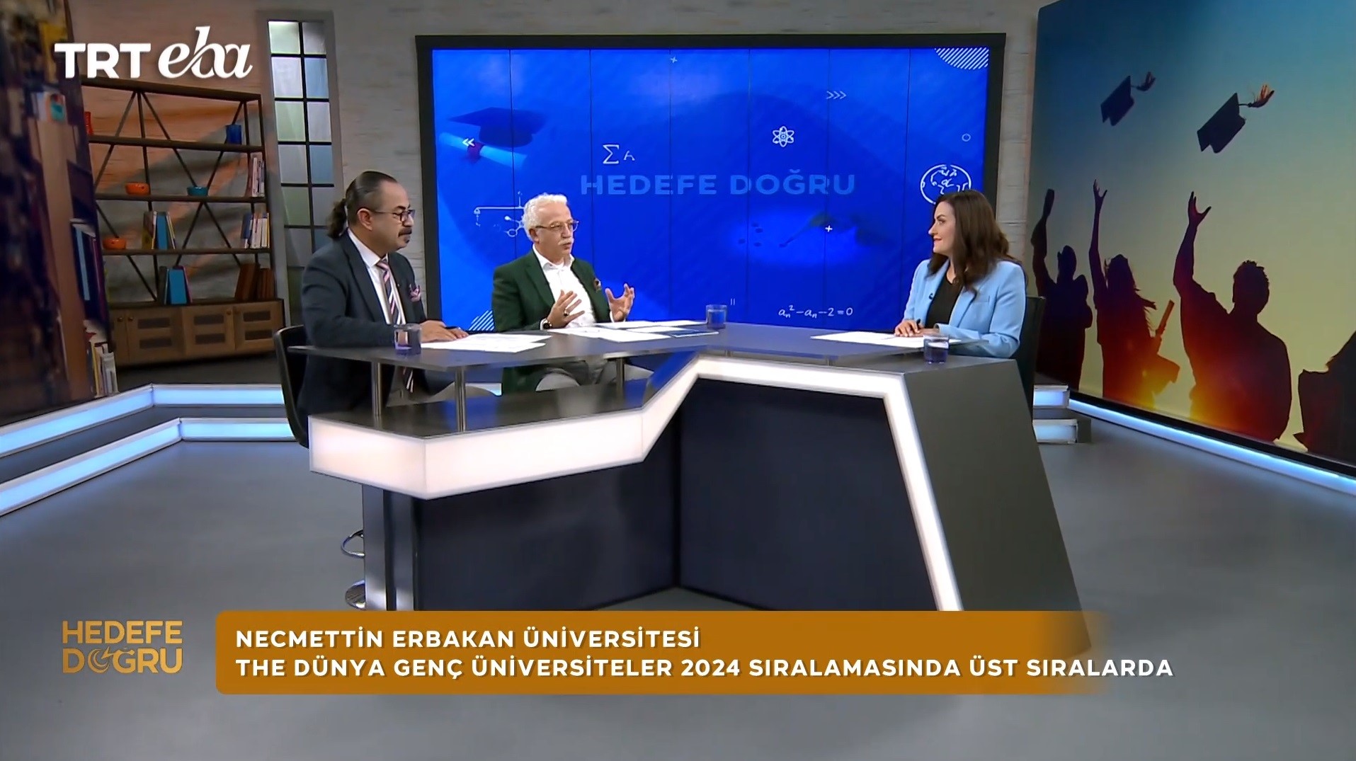 Rektör Zorlu EBA TV'ye konuk oldu