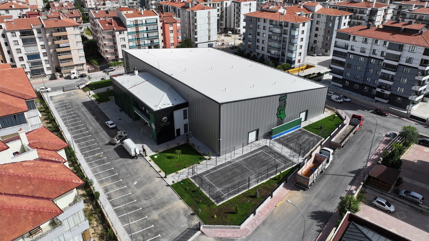 Konya'nın en büyük Tenis Kortu açılıyor