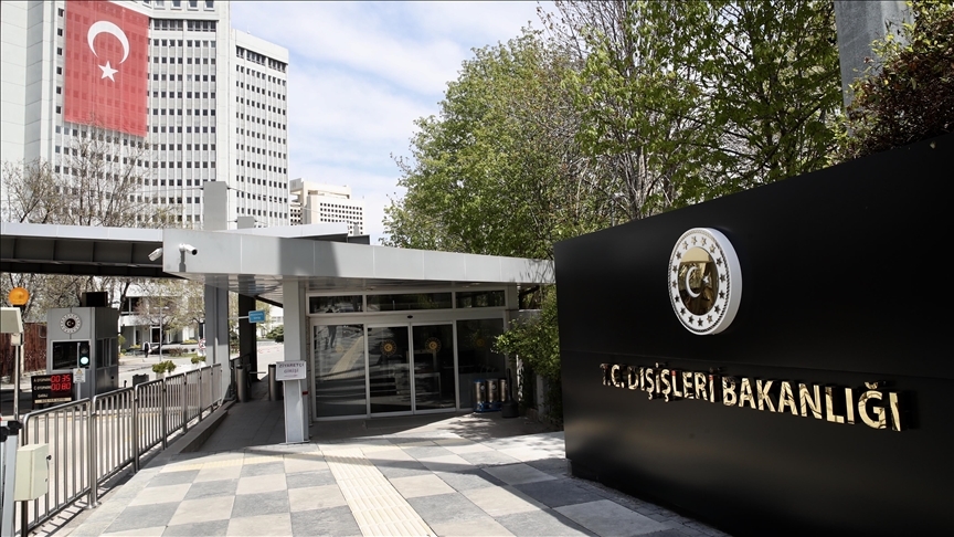 Dışişleri Bakanlığı'ndan açıklama