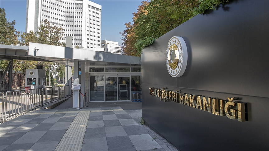 Dışişleri Bakanlığı'ndan açıklama