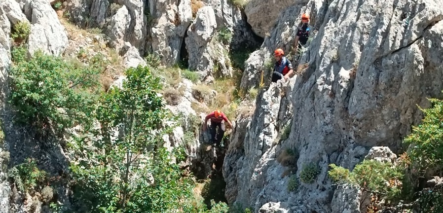 Keçi kurtarma operasyonu