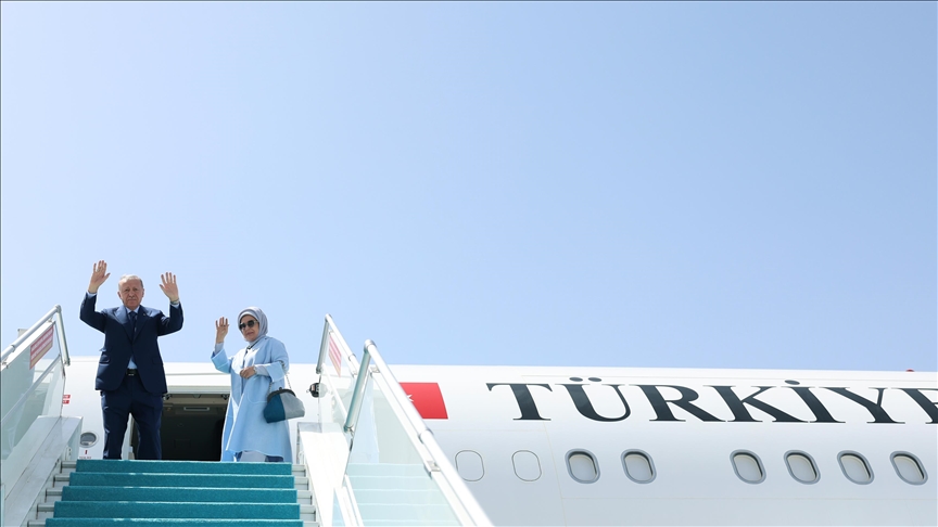 Cumhurbaşkanı Erdoğan Almanya'ya gitti