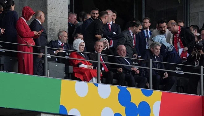 Cumhurbaşkanı Erdoğan Berlin Stadı'nda