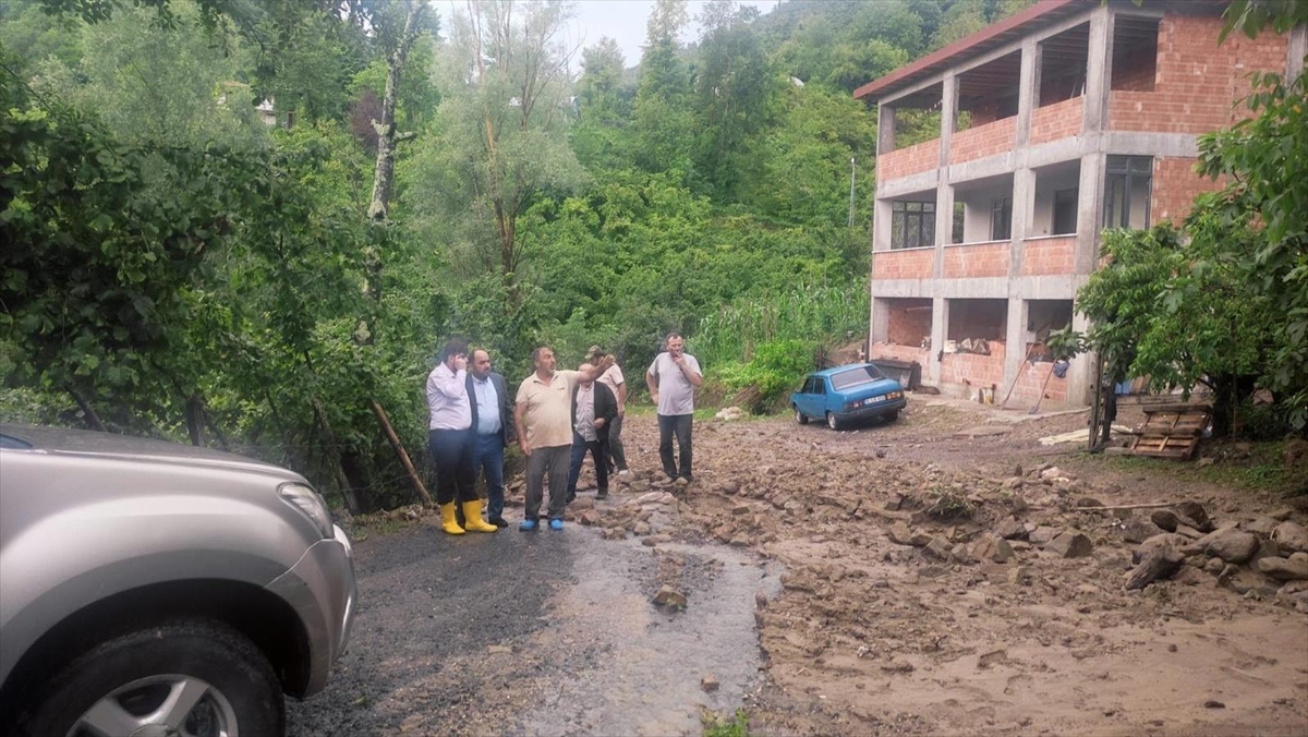 Ordu'da sel: 1 kişi öldü