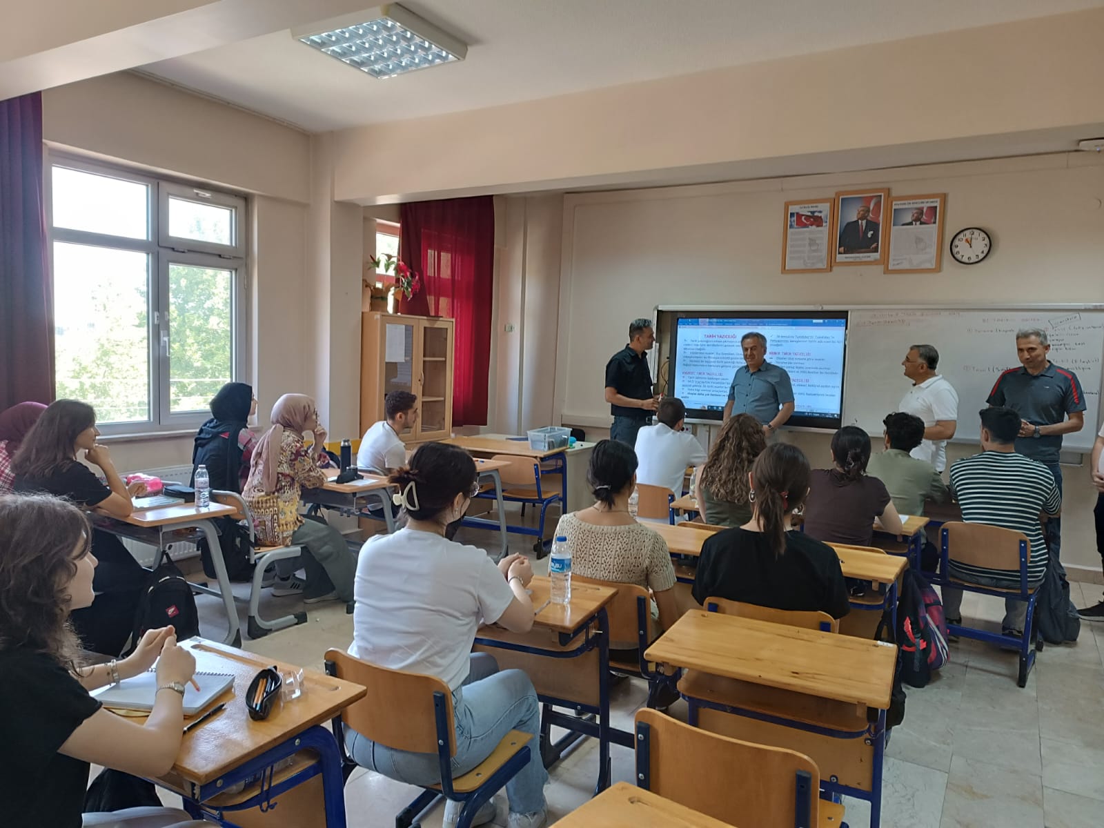 İl Milli Eğitim Müdürü kursları ziyaret etti